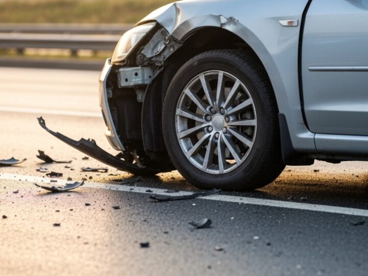 Motorowerzysta ginie w tragicznym wypadku na DW 587