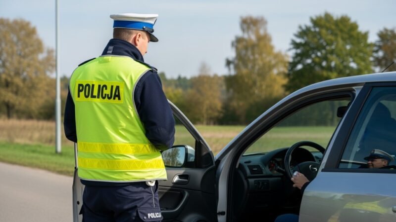 Pijany kierowca bez uprawnień zatrzymany w Nowej Sławogórze