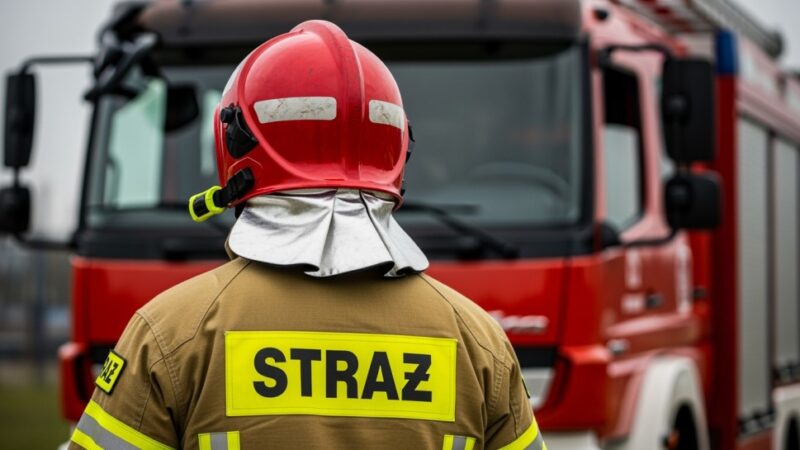 Rozbiórka zniszczonego budynku w Mławie po tragicznym pożarze rozpoczęta