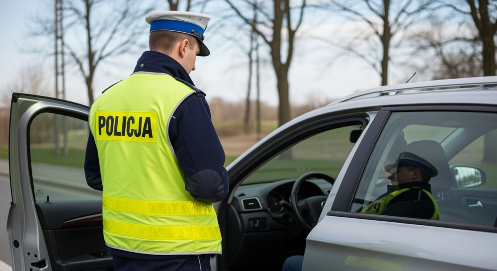 Rodzinny duet bez praw jazdy zatrzymany podczas kontroli drogowej