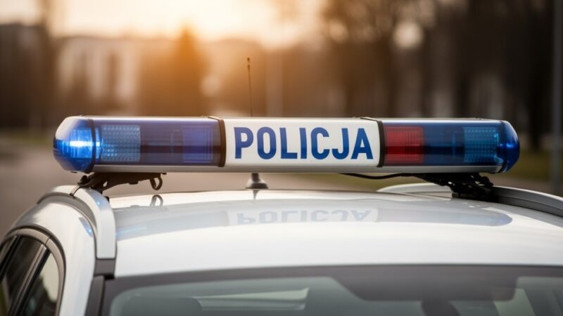 Policjanci uratowali psa uwięzionego w ogrodzeniu