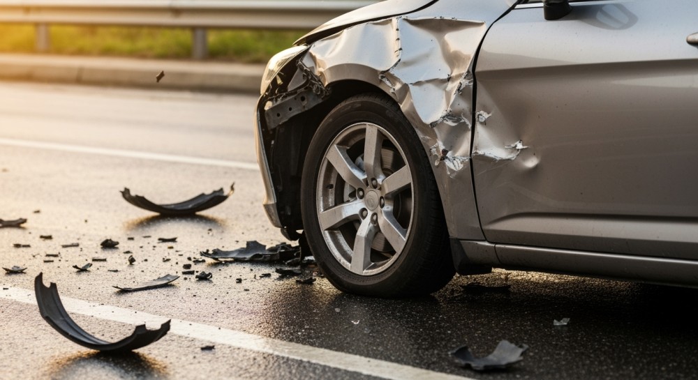 Kolizja czterech pojazdów na S7 w Wiśniewie – kierowcy apelują o ostrożność