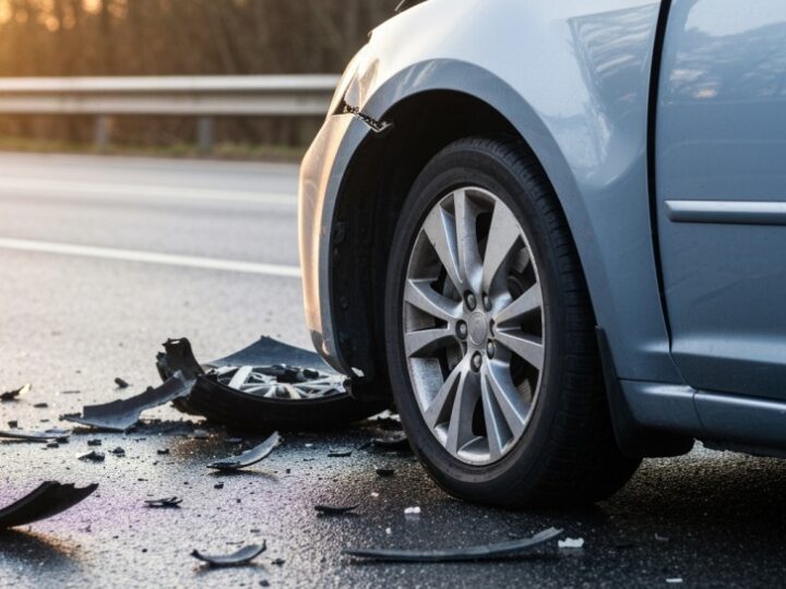 Ciągnik rolniczy w Modle wymusił pierwszeństwo, dochodzi do wypadku