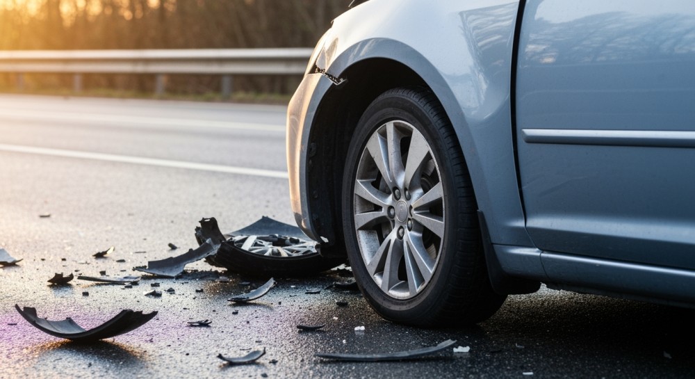 Ciągnik rolniczy w Modle wymusił pierwszeństwo, dochodzi do wypadku