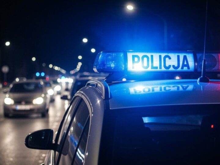 Nowoczesne kamery ICAM w akcji: Policja kontroluje kierowców na ul. Płockiej w Mławie