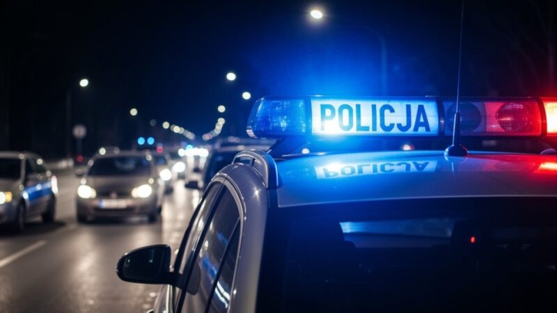 Nowoczesne kamery ICAM w akcji: Policja kontroluje kierowców na ul. Płockiej w Mławie