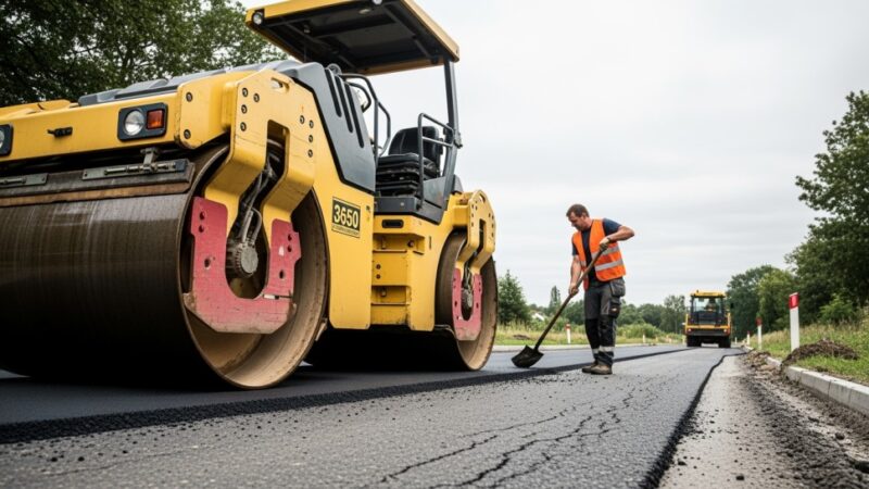 Powiat Mławski inwestuje 10 mln zł w nową drogę i rondo w Liberadzu dla poprawy bezpieczeństwa ruchu drogowego