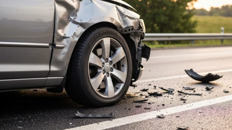 Czołowe zderzenie na drodze Kunki – Szreńsk podczas niebezpiecznego wyprzedzania