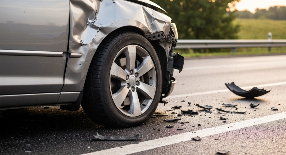 Czołowe zderzenie na drodze Kunki – Szreńsk podczas niebezpiecznego wyprzedzania