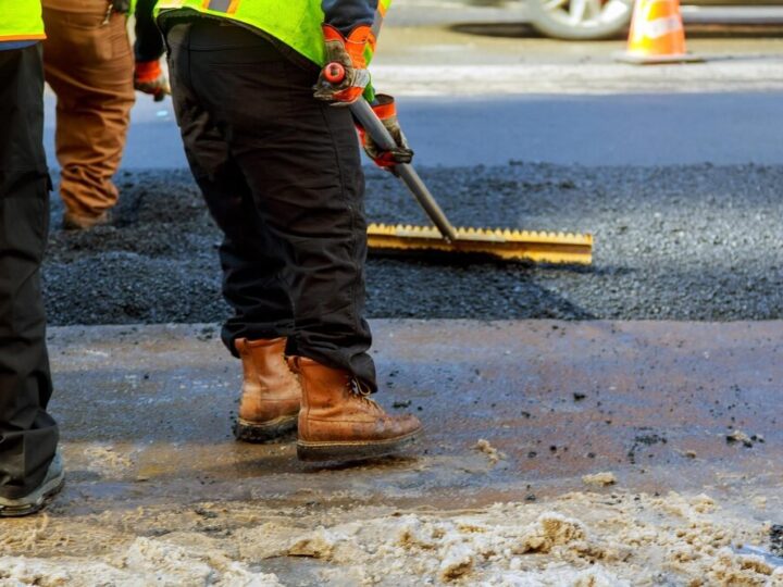 Prace budowlane na ul. Wiśniowej nabierają tempa