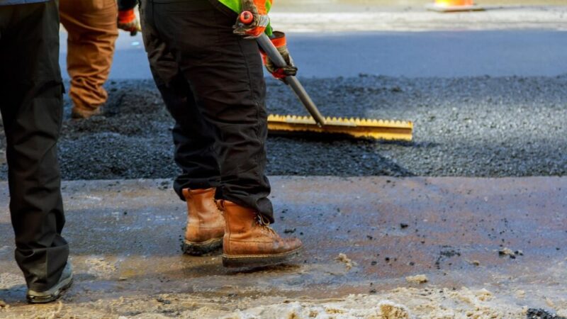 Prace budowlane na ul. Wiśniowej nabierają tempa