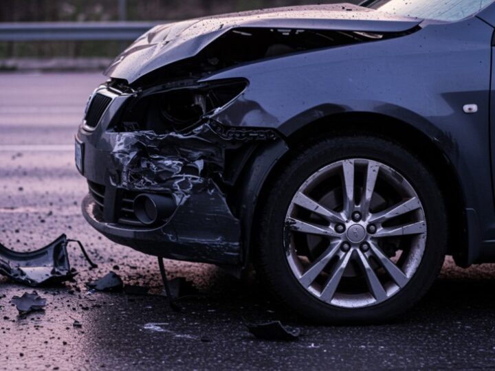 Wypadek w Kuskowie-Glinkach: Kobieta ranna w zderzeniu z drzewem, przetransportowana śmigłowcem do szpitala