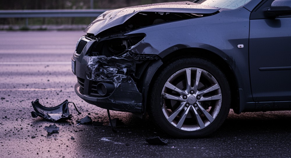 Wypadek w Kuskowie-Glinkach: Kobieta ranna w zderzeniu z drzewem, przetransportowana śmigłowcem do szpitala