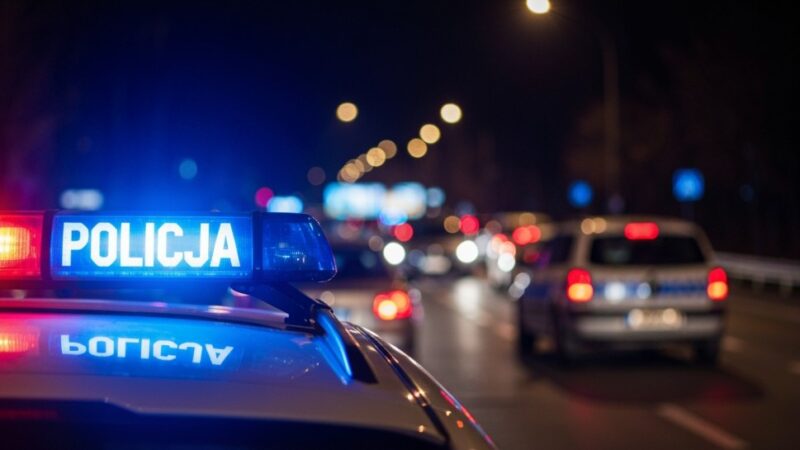 Kierowca zasłabł na S7 – Policja apeluje o ostrożność na drodze