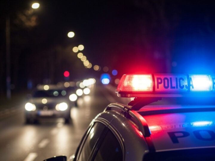 Pijany kierowca z 3 promilami w organizmie spowodował kolizję