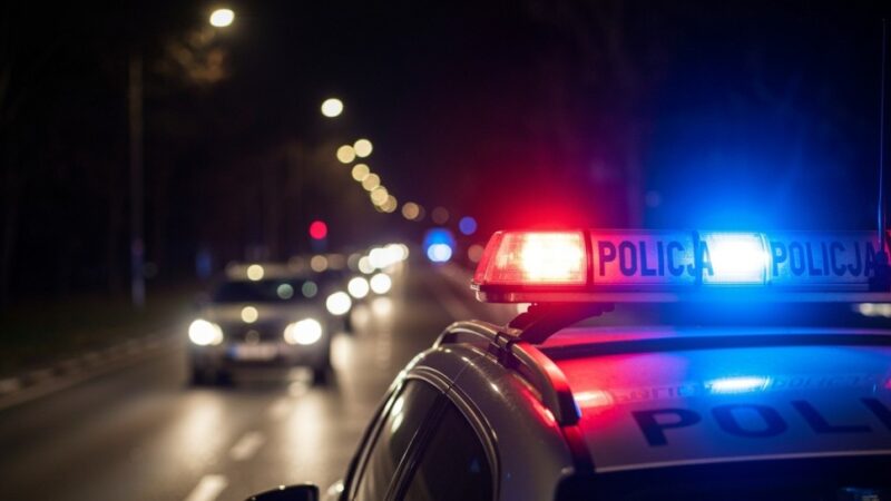 Pijany kierowca z 3 promilami w organizmie spowodował kolizję