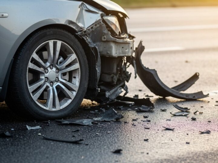 Wypadek ciężarówek na S7: droga do Gdańska zablokowana, ranni w szpitalu