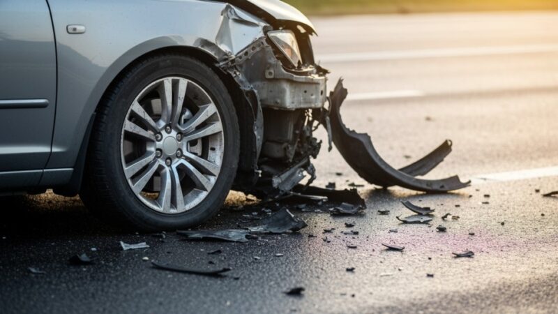 Wypadek ciężarówek na S7: droga do Gdańska zablokowana, ranni w szpitalu