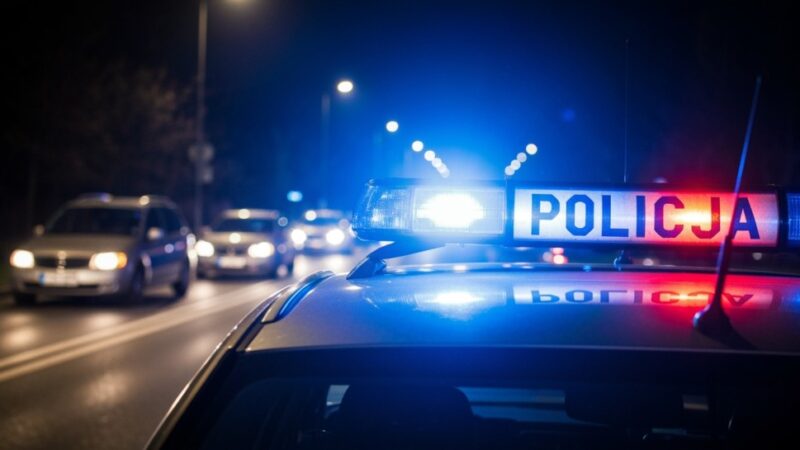 Pijany kierowca wpadł w centrum Mławy