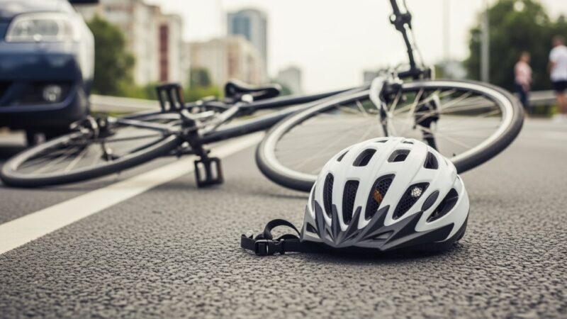 75-letni rowerzysta zmarł po wypadku z samochodem w Dzierzgowie