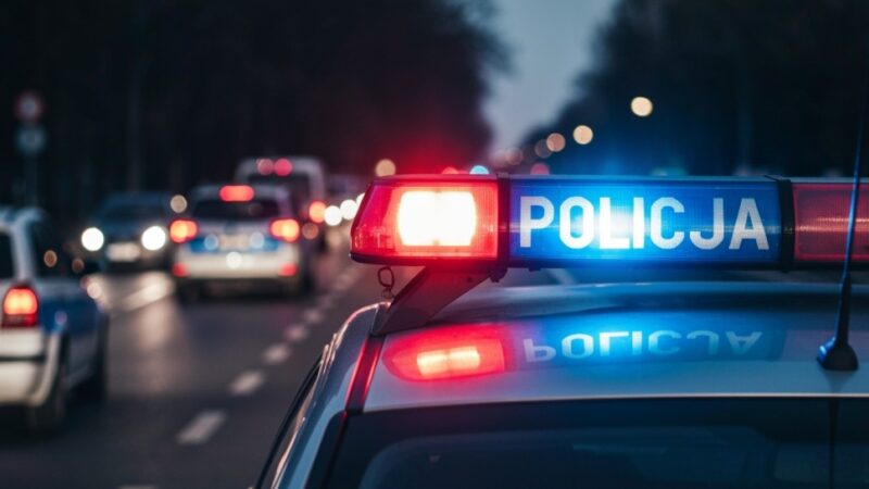 Złodziej pod kamerami: wyniósł alkohol i odzież za 900 zł