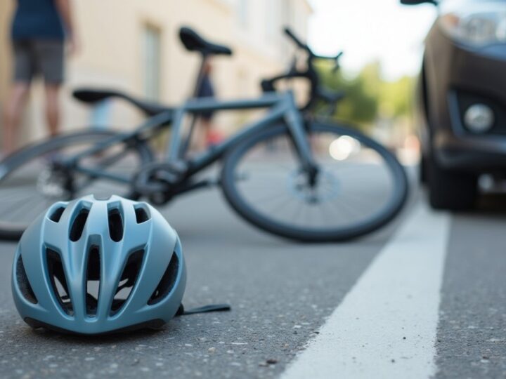 Wypadek 15-letniego rowerzysty na niebezpiecznym torze w lesie