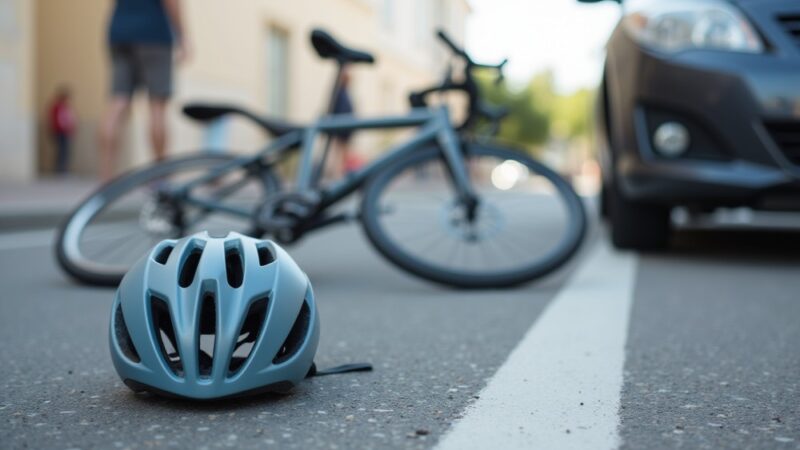 Wypadek 15-letniego rowerzysty na niebezpiecznym torze w lesie