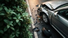 Kunki: 14-latek na rowerze zderzył się z Nissanem