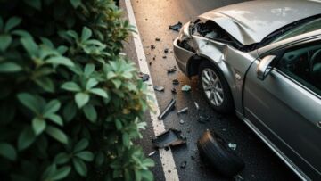 Kunki: 14-latek na rowerze zderzył się z Nissanem